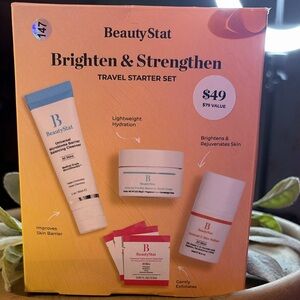 BeautyStat Skincare Set - Blue, Pink, and Orange